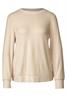 Shirt in Melange Optik light smooth sand melange