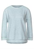 Shirt in Melange Optik milky jade melange