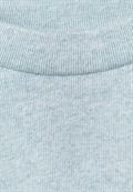 Shirt in Melange Optik milky jade melange