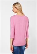 Shirt in Melange pink crush melange