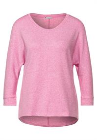 Shirt in Melange pink crush melange