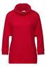 Shirt in Strick-Optik autumn red
