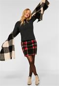 Shirt in Unifarbe anthracite melange