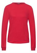 Shirt in Unifarbe beloved raspberry