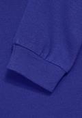 Shirt in Unifarbe eminent blue