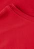 Shirt in Unifarbe glory red