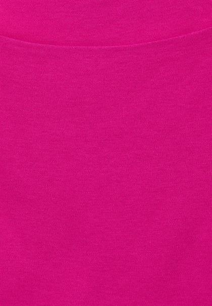 Shirt in Unifarbe lavish pink