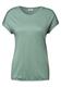 Shirt in Unifarbe matcha green