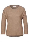 Shirt mit 3/4-Arm mocha kiss mel.