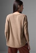 Shirt mit 3/4-Arm mocha kiss mel.