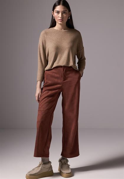 Shirt mit 3/4-Arm mocha kiss mel.