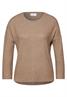 Shirt mit 3/4-Arm mocha kiss mel.