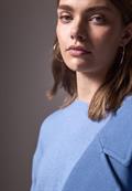 Shirt mit 3/4-Arm silver lake mel.