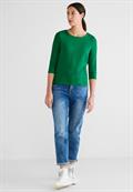 Shirt mit 3/4 Ärmel brisk green