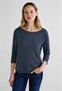 Shirt mit 3/4 Ärmel deep blue