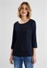 Shirt mit 3/4 Ärmel deep blue