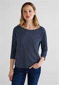 Shirt mit 3/4 Ärmel deep blue