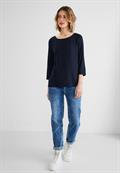 Shirt mit 3/4 Ärmel deep blue