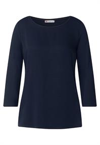 Shirt mit 3/4 Ärmel deep blue