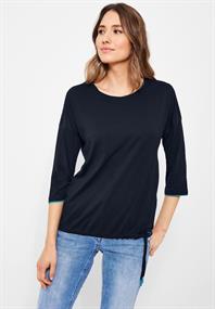 Shirt mit 3/4 Ärmel deep blue