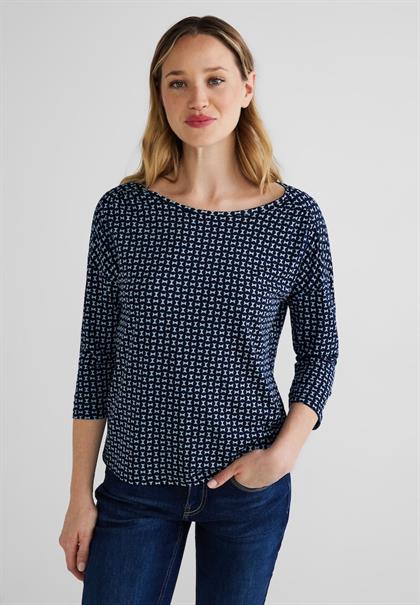 Shirt mit 3/4 Ärmel deep blue