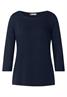 Shirt mit 3/4 Ärmel deep blue