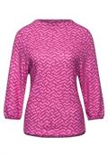 Shirt mit 3/4 Ärmel lavish pink