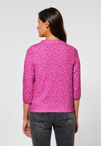 Shirt mit 3/4 Ärmel lavish pink