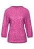 Shirt mit 3/4 Ärmel lavish pink