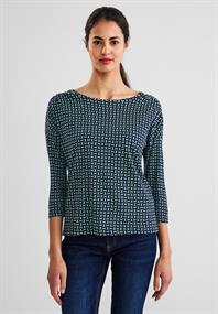 Shirt mit 3/4 Ärmel light brisk green