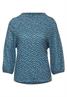 Shirt mit 3/4 Ärmel milky jade blue