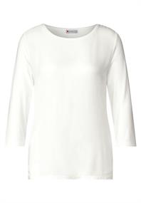 Shirt mit 3/4 Ärmel off white