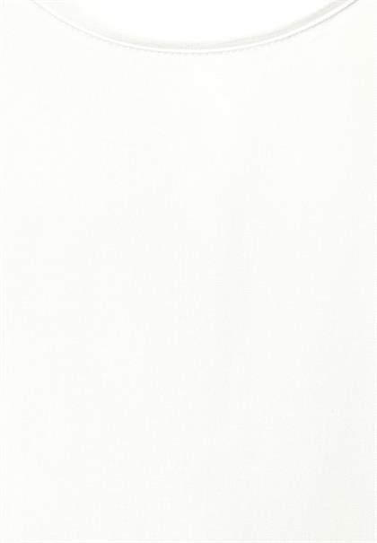Shirt mit 3/4 Ärmel off white