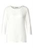 Shirt mit 3/4 Ärmel off white