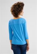 Shirt mit 3/4 Ärmel splash blue