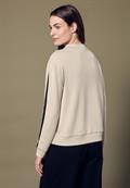 Shirt mit Akzentstreifen soft fawn beige