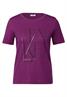 Shirt mit Artwork anemone pink
