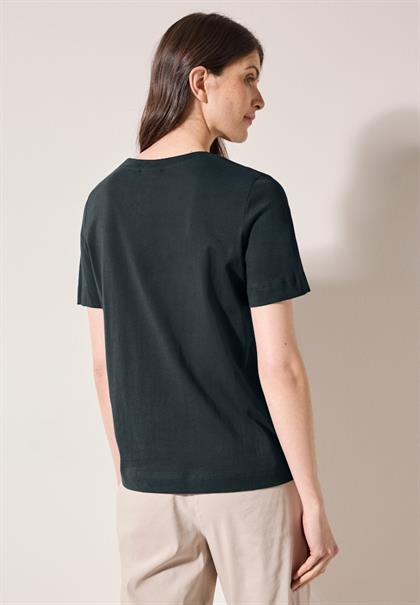 Shirt mit Artwork slate khaki