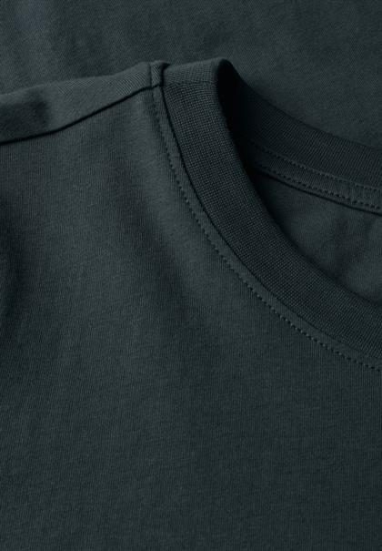Shirt mit Artwork slate khaki