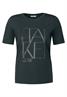 Shirt mit Artwork slate khaki