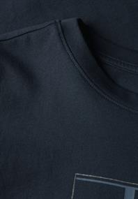 Shirt mit Artwork universal blue