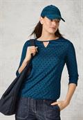 Shirt mit Cut Out celestial aqua blue
