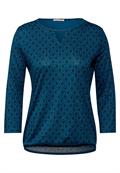 Shirt mit Cut Out celestial aqua blue
