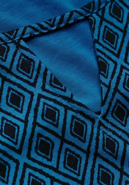 Shirt mit Cut Out celestial aqua blue
