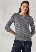 Shirt mit Cut Out deep charcoal grey