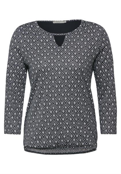 Shirt mit Cut Out deep charcoal grey