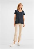 Shirt mit Dekosaum cool vintage green