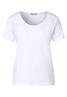 Shirt mit Dekosaum white