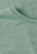 Shirt mit Dekosteinen matcha green