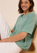 Shirt mit Dekosteinen matcha green